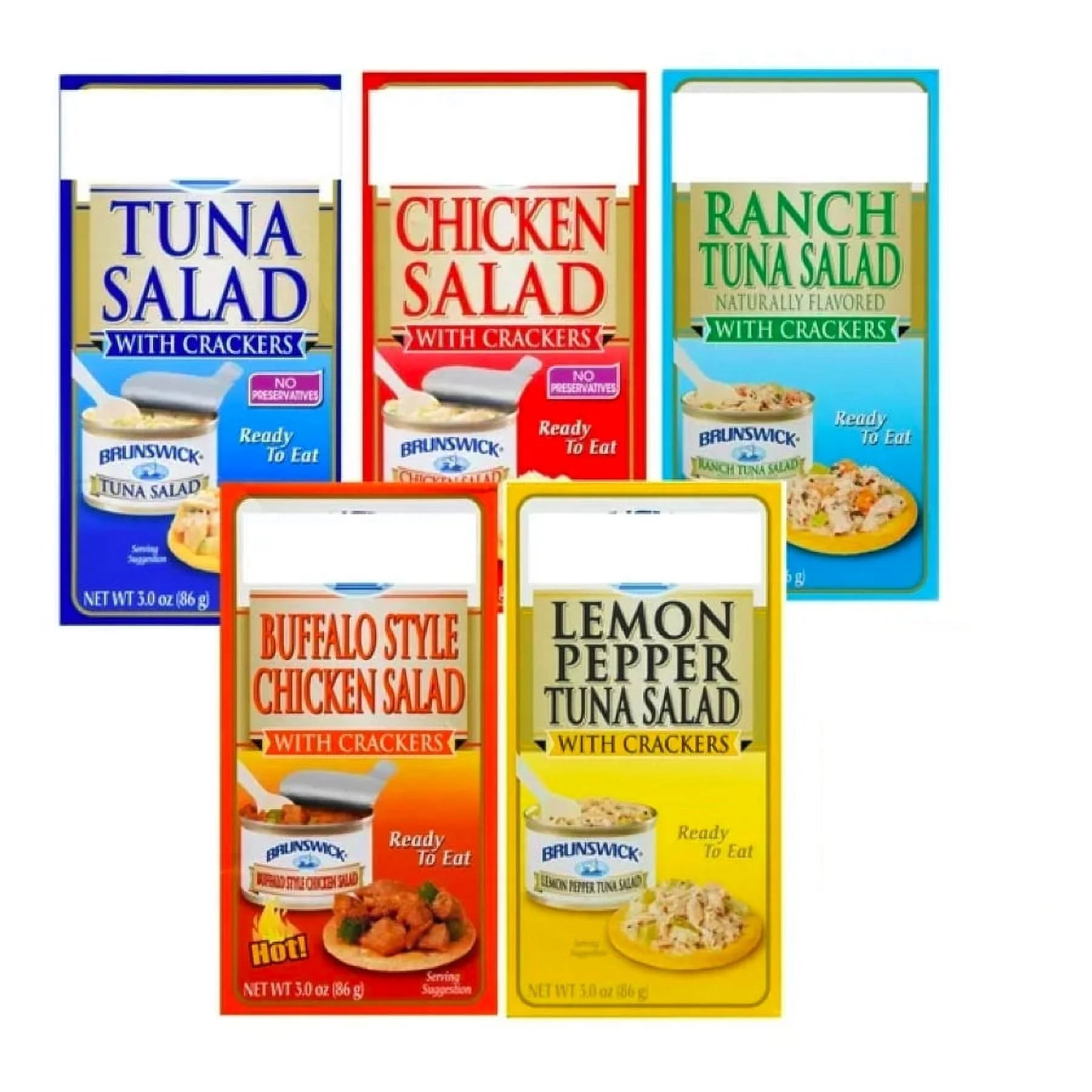 Salad with Crackers Kit Bundle 5 Flavors Included Ready to Eat for Lunchboxes Office Camping Picnic Summer Healthy Protein Snacks 3oz Pack of 15 w/ Tote & Bonus Porte Pot