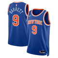 Unisex Nike RJ Barrett Blue New York Knicks Swingman Jersey - Icon Edition