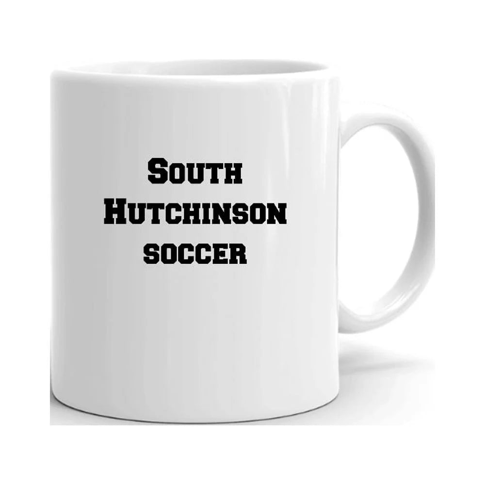 South Hutchinson Soccer Ceramic Dishwasher And Microwave Safe Mug By Undefined Gifts