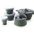 Radirus Collapsible Pot Set for Camping, Portable Cooking Set for Adventures Pot