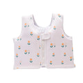 harayaa Kids Swim Vest Boys Girls Cute for Fishing Swimming Water Sports White Tulips