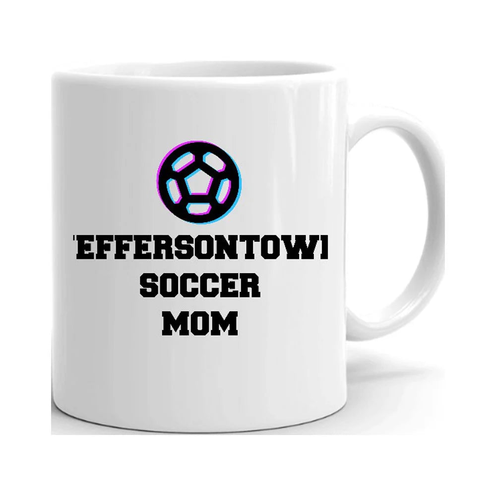 Tri Icon Jeffersontown Soccer Mom Ceramic Dishwasher And Microwave Safe Mug By Undefined Gifts