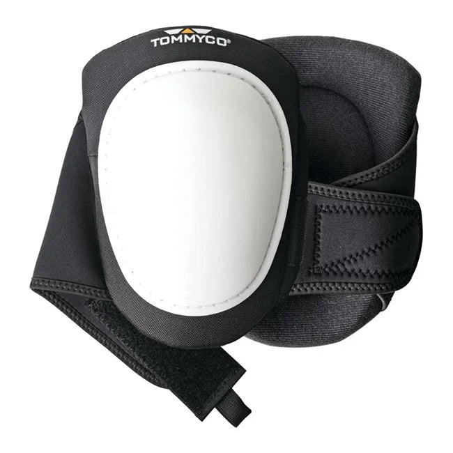 6.5 x 3.5 in. White Non-Marring Foam Hard Terrain Knee Pads, Pack of 6