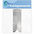 BBQ Grill Heat Shield Plate Tent Replacement Parts for Nexgrill & Kenmore BBQs - Compatible Barbeque Stainless Steel Flame Tamer, Guard, Deflector, Flavorizer Bar, Vaporizer Bar, Burner Cover