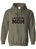 Lacrosse Mom Adult Hooded Sweatshirt