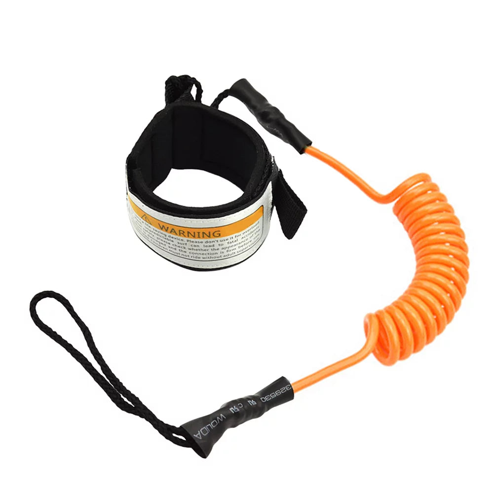 Surfing Leash Rope Boats Safety Paddle Stand Up Paddle Surfing Leash Safety Hands Ropes Surfboard Accessories