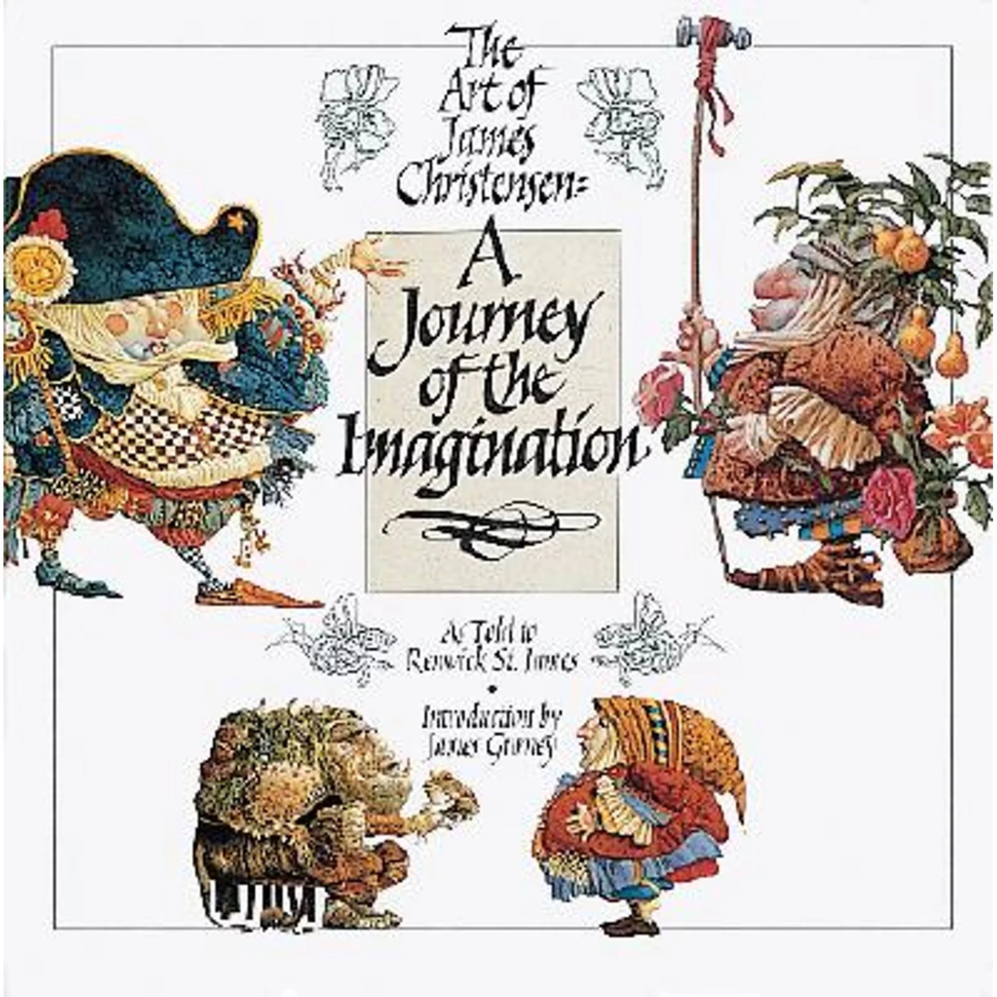 A Journey of the Imagination: The Art of James Christensen (Pre-Owned Hardcover 9780867130218) by Renwick St James, James Gurney