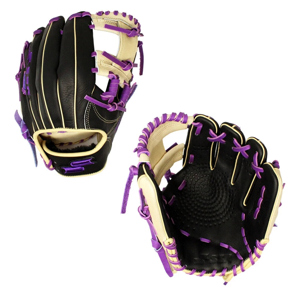 SSK Z5 Craftsman 11.5 Infield Baseball Glove Z5-1150BLKCMLPUR1