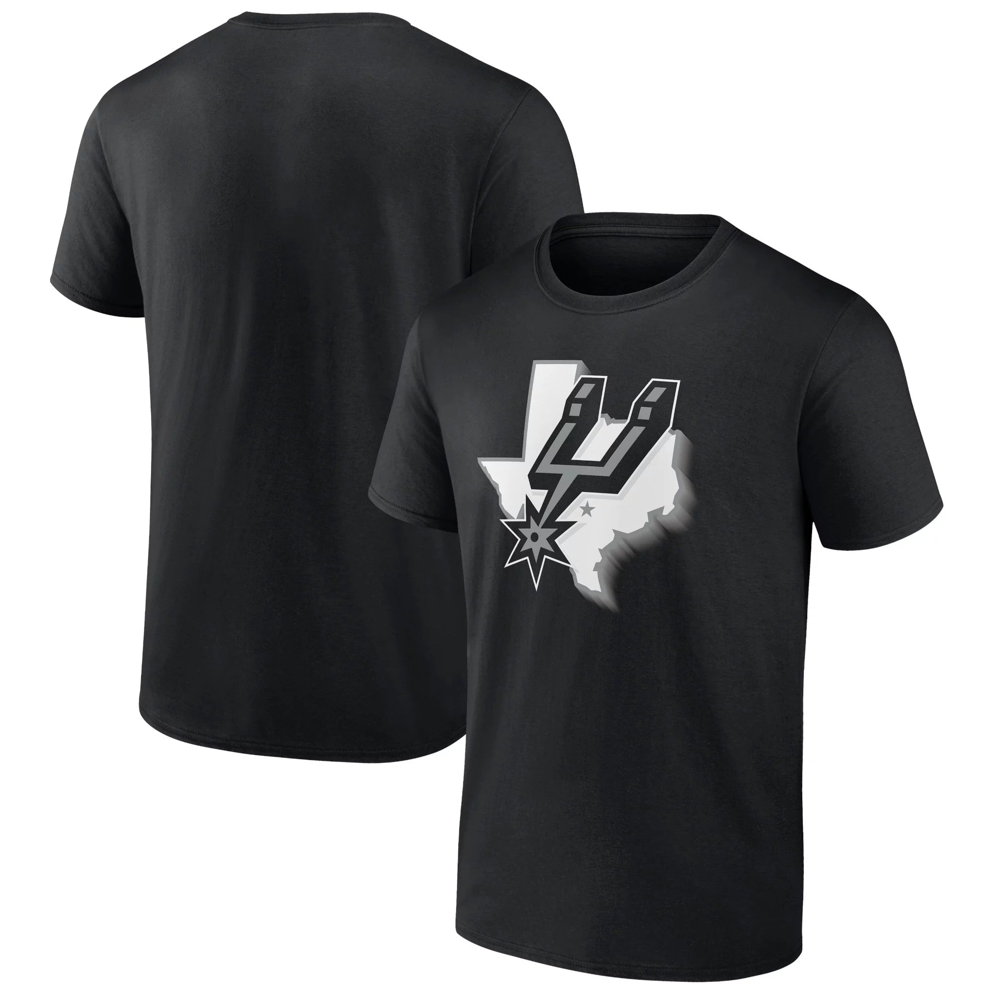 Men's Fanatics Branded Black San Antonio Spurs Team Pride T-Shirt