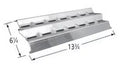 Porcelain steel 5-pc heat angle set for Weber brand gas grills
