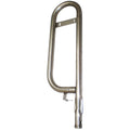 16 Stainless Steel Curved Burner for Dyna Glo and Master Forge Gas Grills