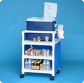 Ice Cart with Built in Cooler - IC50BM - Blue Mesh Cover