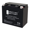 YTX20HL-BS 12V 20AH SLA Replacement Battery Compatible with Indian Dark Horse, Limited 20-22
