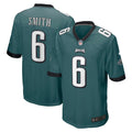 Men's Nike DeVonta Smith Midnight Green Philadelphia Eagles Game Jersey