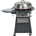 Cuisinart 22-In. Diameter Deluxe Outdoor Griddle Cooking Center with 1 Folding Prep Table and Paper Towel Holder