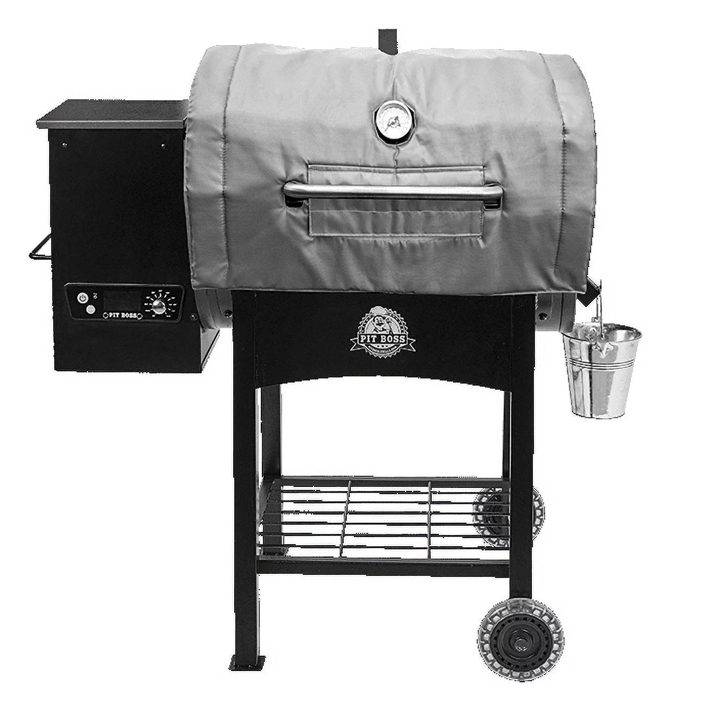 Pit Boss Insulated Blanket for 700 Series Pellet Grills, Gray Fiberglass Heat Blanket