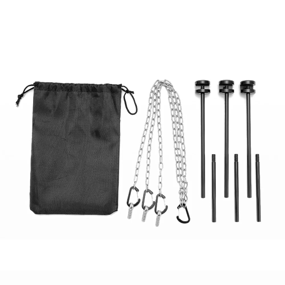 GoolRC Portable Camping BBQ Rack, Detachable Support for Baking Tray Grill Pan - Multifunctional Adjustable Bracket