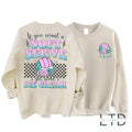 If You A Soft Serve Go Get Ice Cream Sweatshirt, Funny Volleyball Sweater,Volleyball Team Hoodie,Volleyball Mom Sweatshirt,Volleyball Shirt.