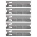 5-Pack BBQ Grill Heat Shield Plate Tent Replacement Parts for Dyna-glo DGB494SPB - Compatible Barbeque Stainless Steel Flame Tamer, Guard, Deflector, Flavorizer Bar, Vaporizer Bar, Burner Cover 15