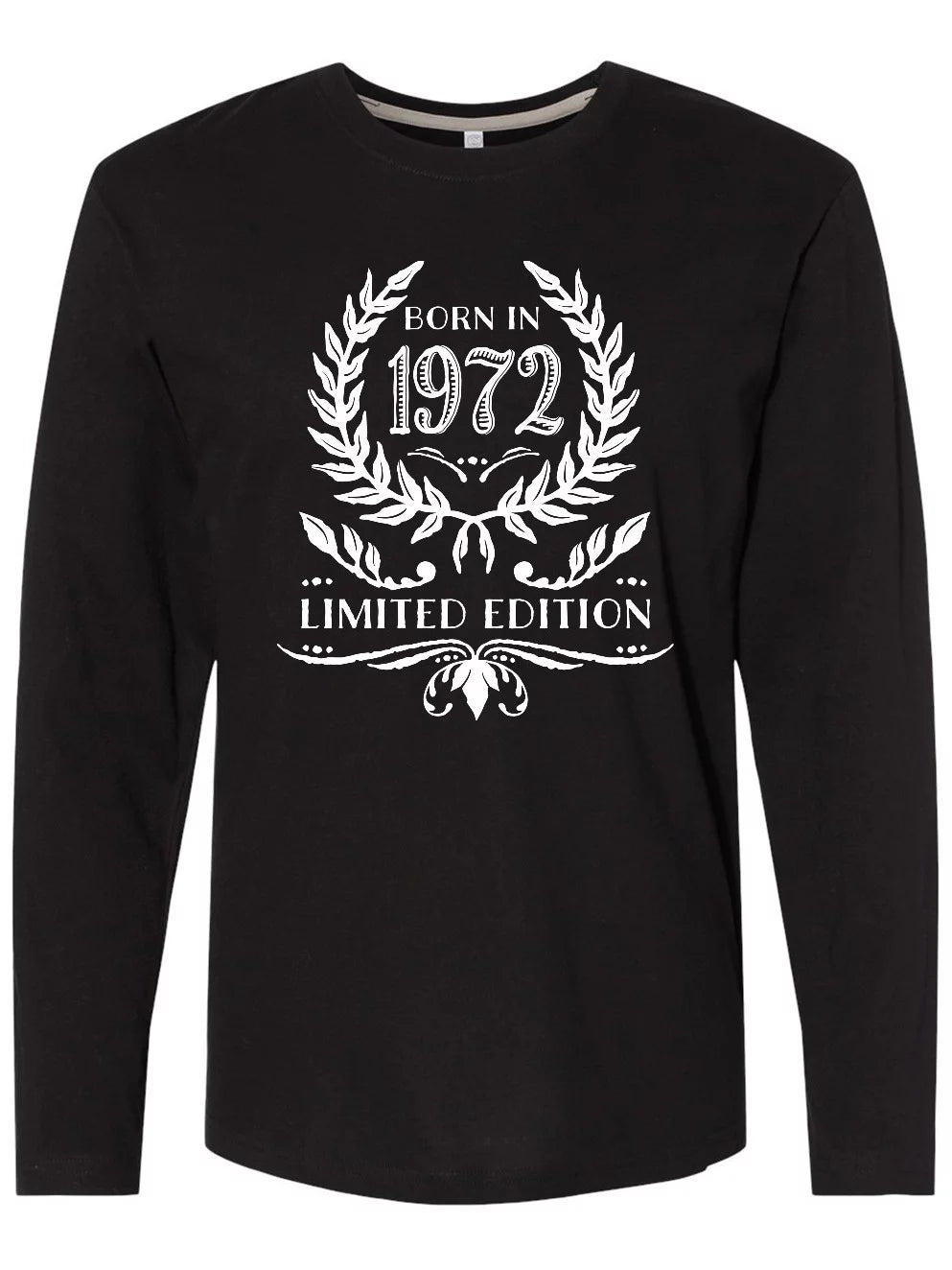 Inktastic Born in 1972 Limited Edition Long Sleeve T-Shirt