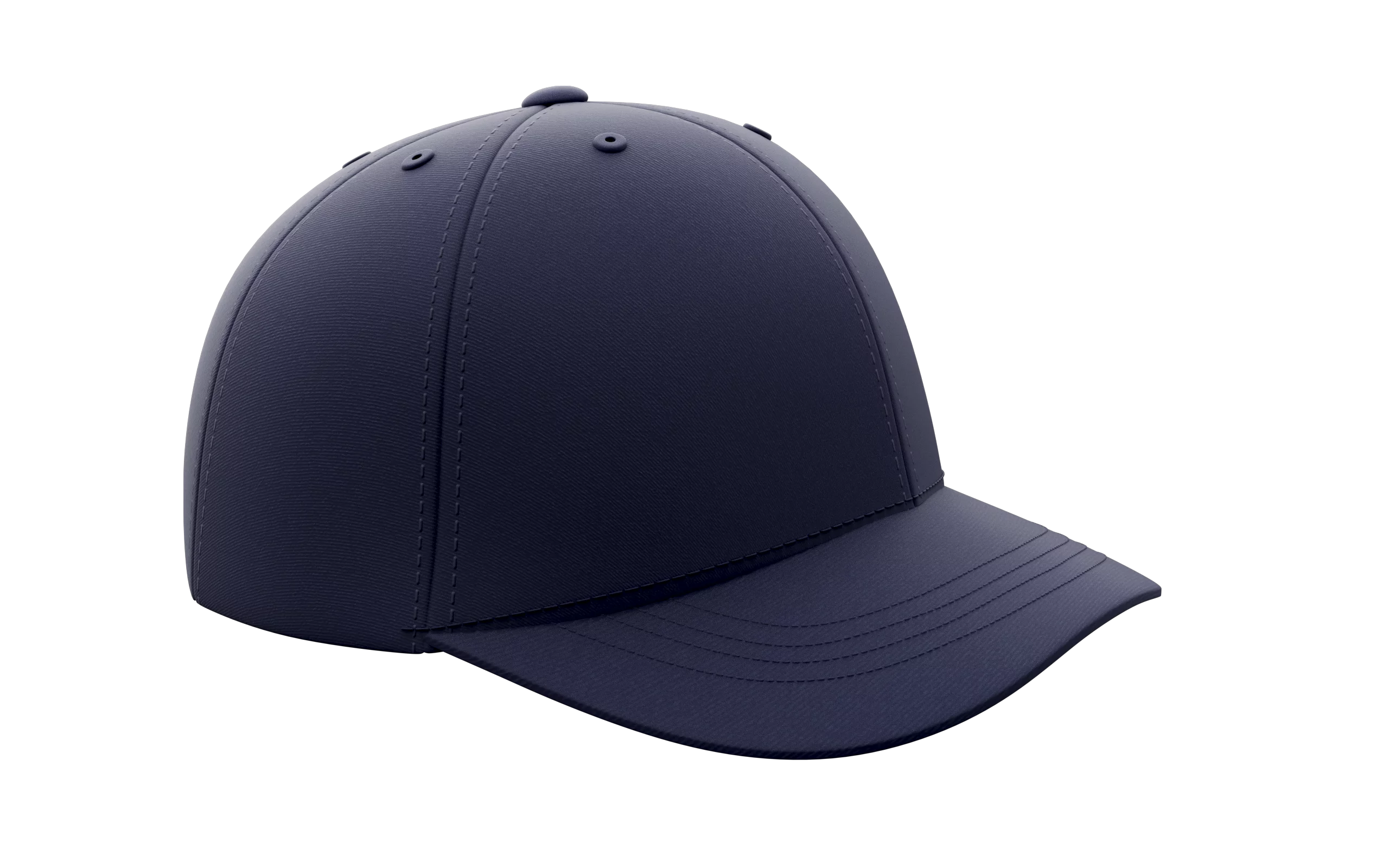 Great Call Athletics | Navy 4-stitch Plate Large/XL Pro Flex Fit Umpire Hat Baseball Softball NFHS Ump Cap Poly Spandex