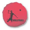 American Sports Volleyball Round Throw Pillow Home Decoration Cushion