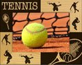 Tennis Laser Engraved Wood Picture Frame (4 x 6)