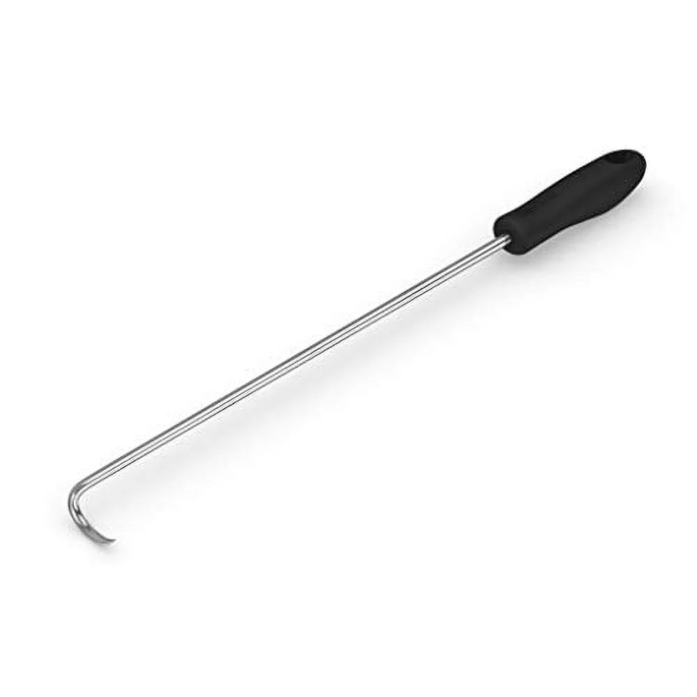 Cave Tools Food Flipper and Meat Hook for Grilling, Flipping, and Turning Vegetables and Meats BBQ Grill and Smoker Accessories, Right Handed, 17 in