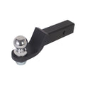 Trailer Valet Blackout Series 5K Ball Hitch: 2 Ball and 2 Drop, 700-Hour Wrinkle Black Corrosion - Resistant Coating, Durable Towing, 5000 lbs Capacity