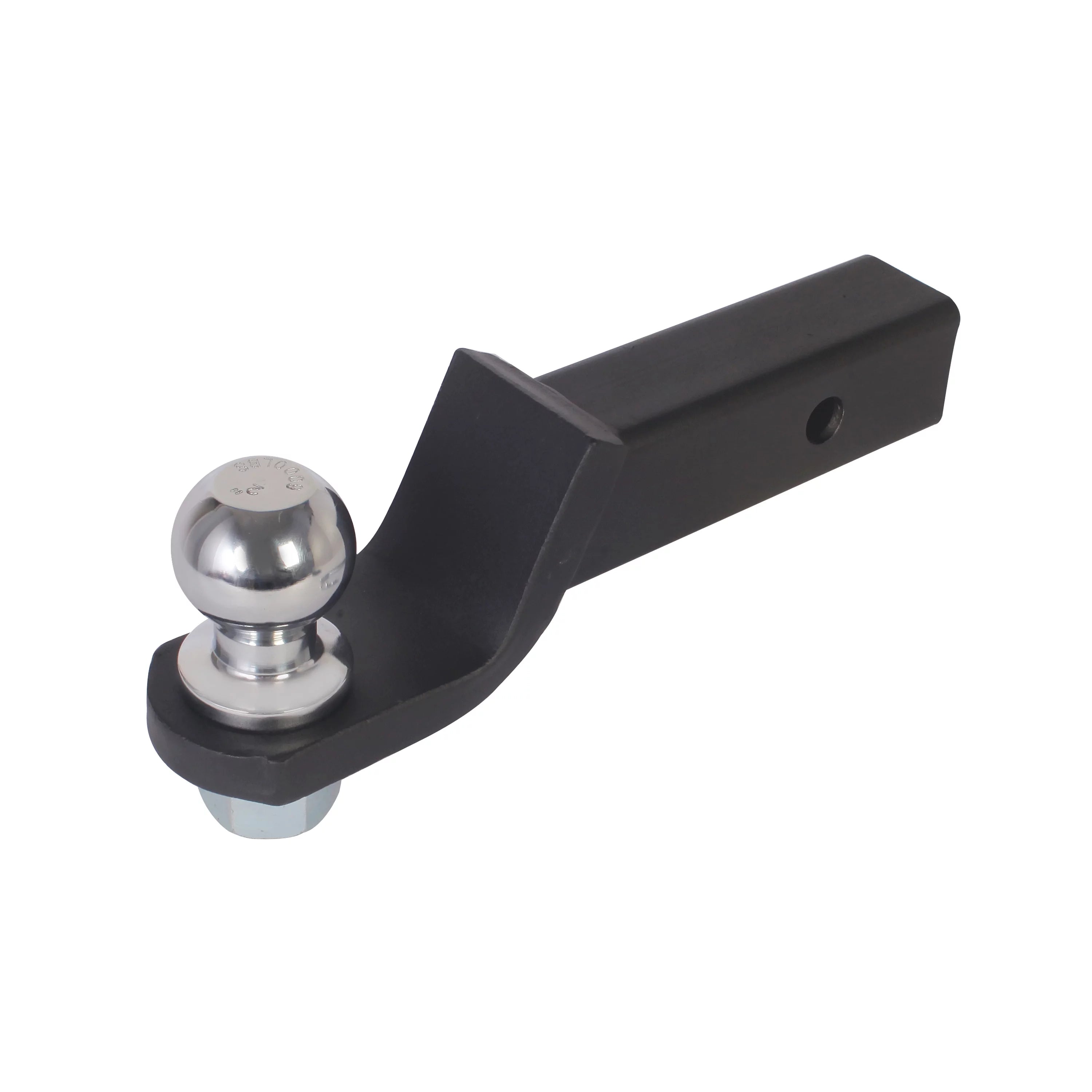 Trailer Valet Blackout Series 5K Ball Hitch: 2 Ball and 2 Drop, 700-Hour Wrinkle Black Corrosion - Resistant Coating, Durable Towing, 5000 lbs Capacity