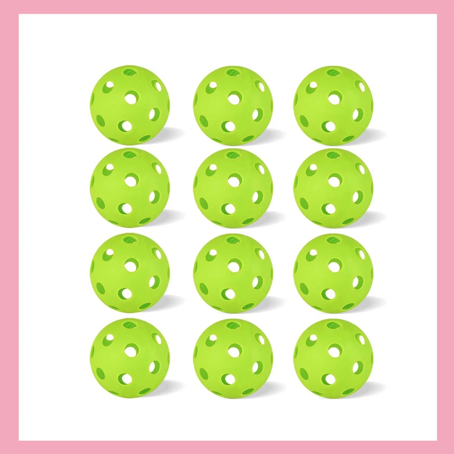 12-Pack Baseballs Practice Balls Softball Training Mini Ball