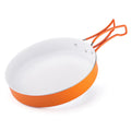 Apexeon Ceramic Coating Camping Skillet for Camping Picnic - Non-Stick Frying Pan with Folding Handle