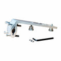 ACA Grill Rail Mount Kit 58182 for RV Boat Camping in/Outboard 7/8 to 1-1/4 Round or 1-1/4 Square Horizontal Railings