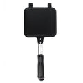 Samfox Cooking Tool, 16cm/20cm Vintage Cast Iron Skillet Non-Stick Frying Pan for Home Kitchen(20cm)