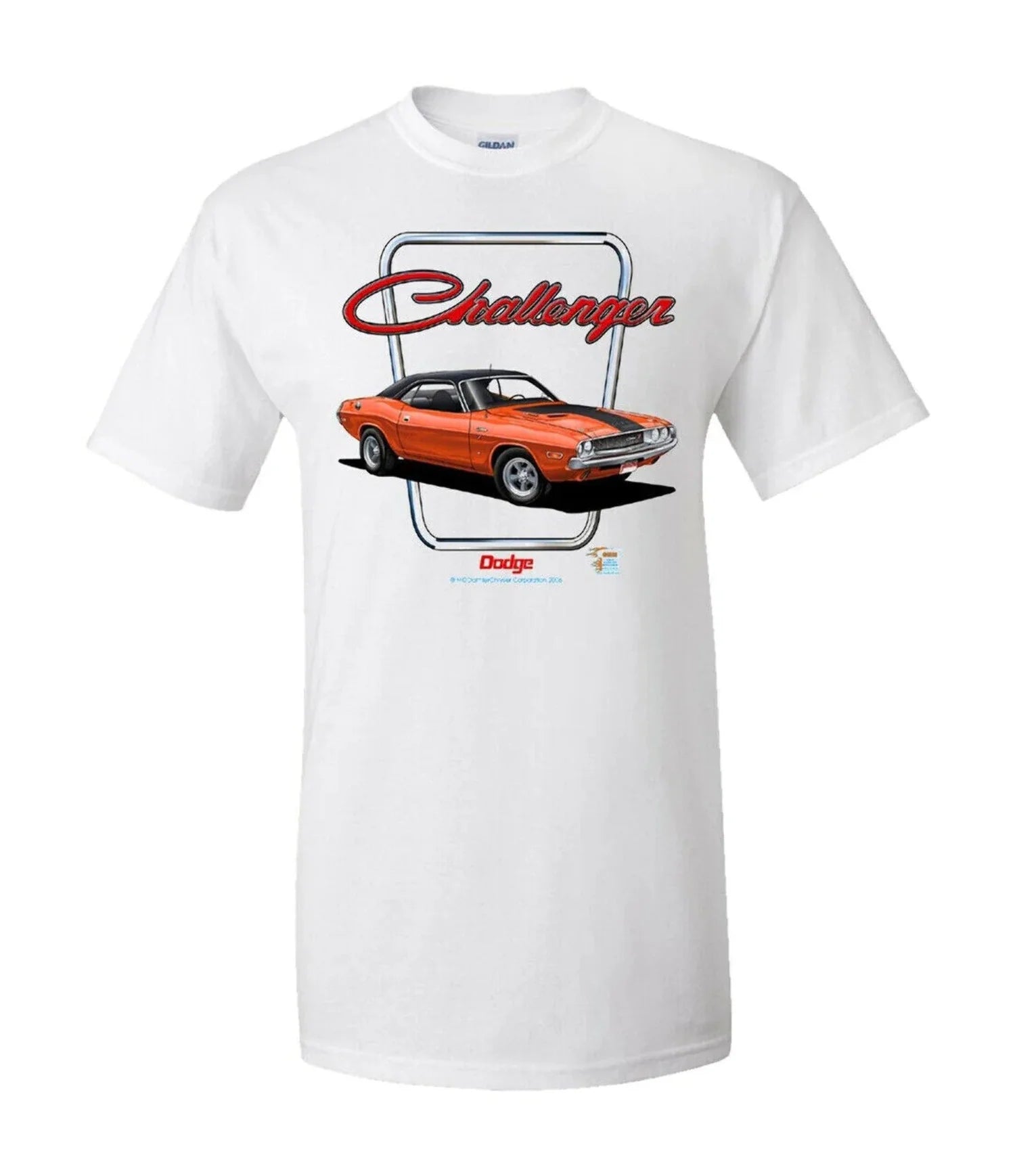 Dodge Challenger Mopar Mens T shirt Licensed