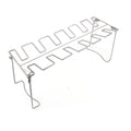 Bowake Stainless Steel Chicken Wing Leg Rack Grill Holder 12 Holes For BBQ