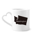 The United States Map Mug Coffee Cerac Drinkware Glass Heart Cup
