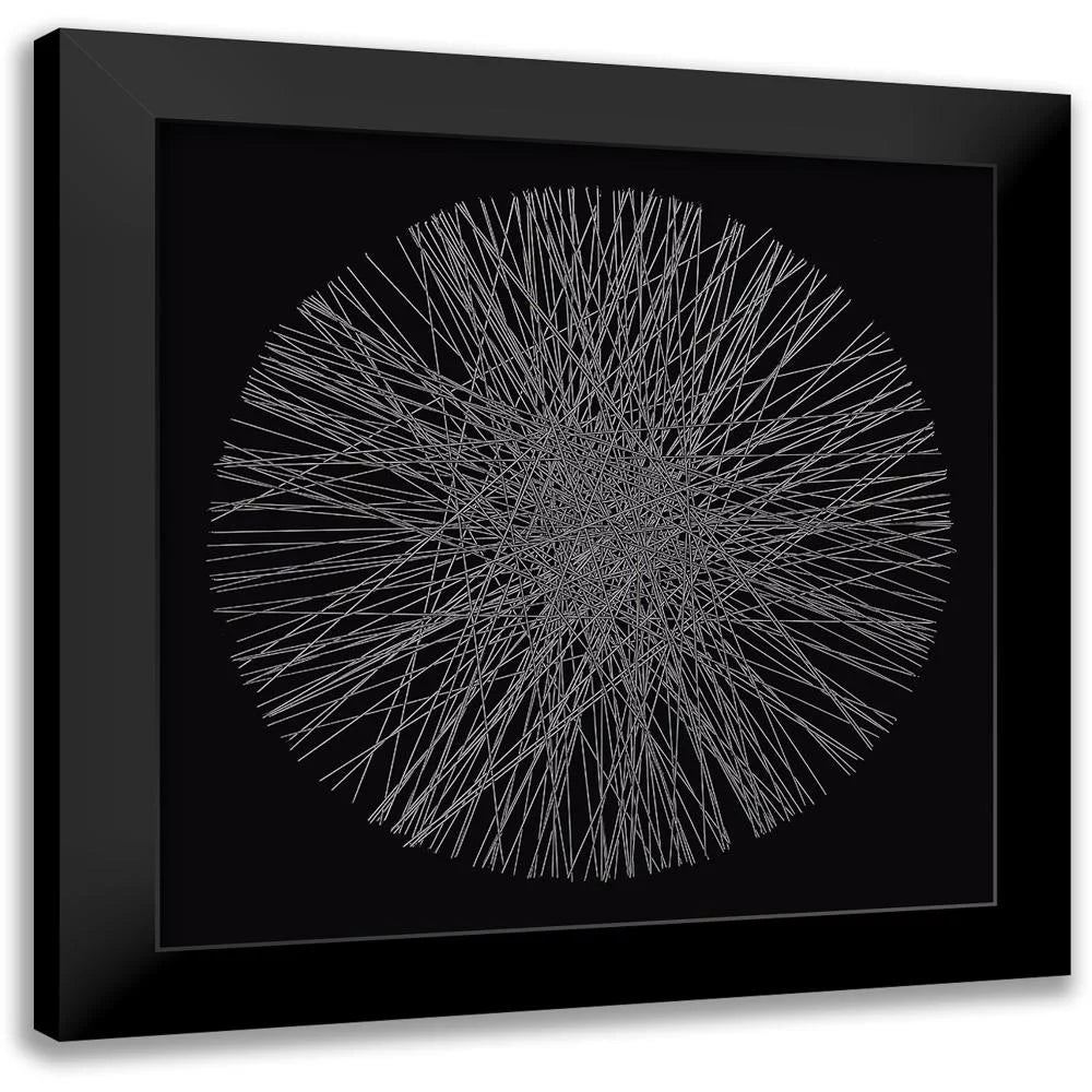 NADAL 12x12 Black Modern Framed Museum Art Print Titled - BW1130211
