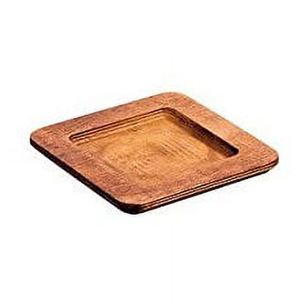 7+1%2f2%22+Square+Wood+Underliner%2c+Walnut+Stain