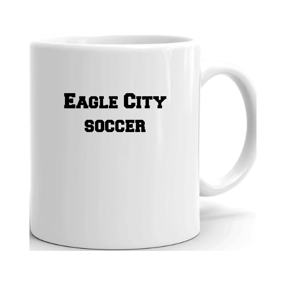 Eagle City Soccer Ceramic Dishwasher And Microwave Safe Mug By Undefined Gifts