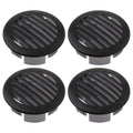 Stainless Grill Vent Cover Durable Air Vent Cover for Yacht Marine Boat 4Pieces