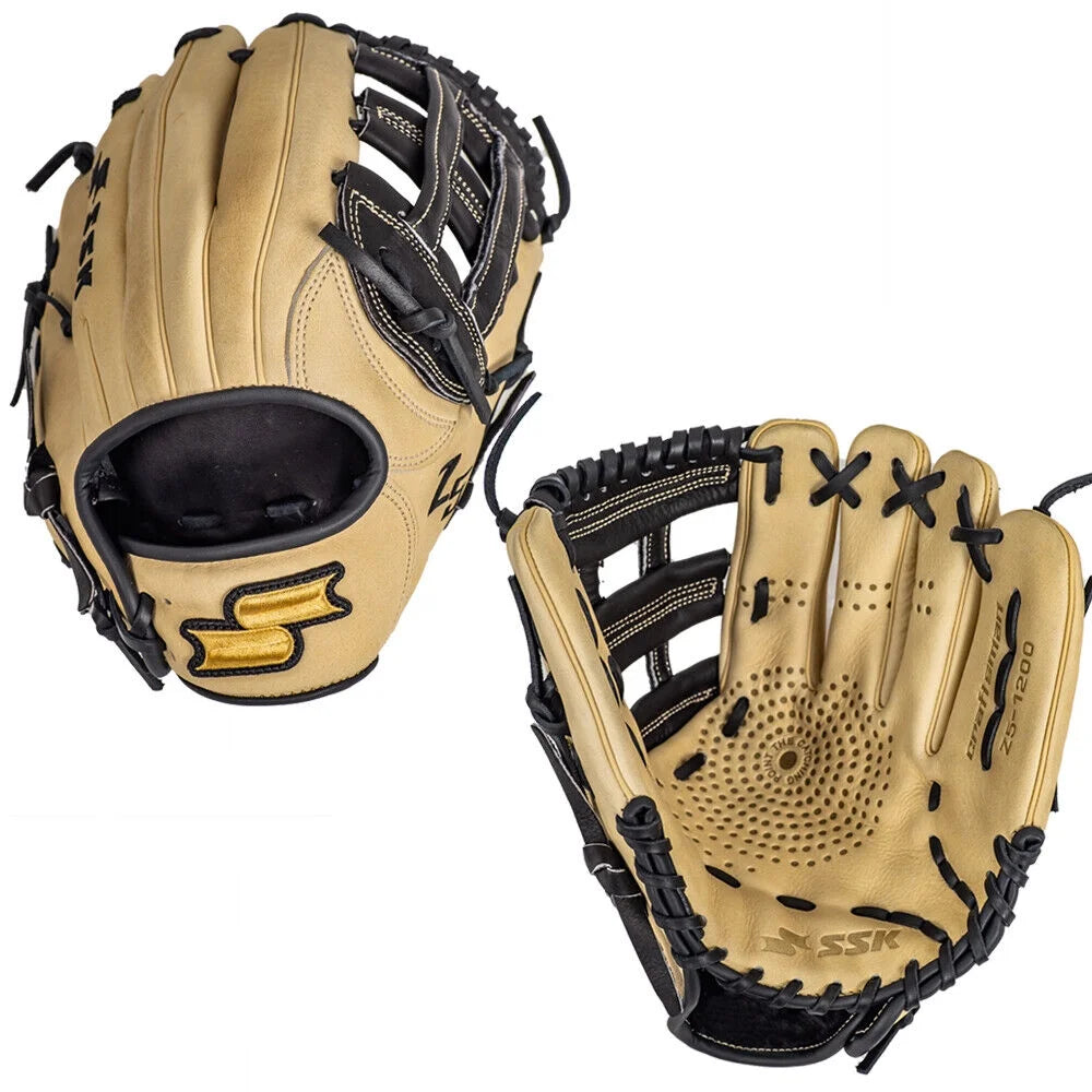 SSK Z5 Craftsman 12 Infield Baseball Glove Z5-1200CMLBLK3