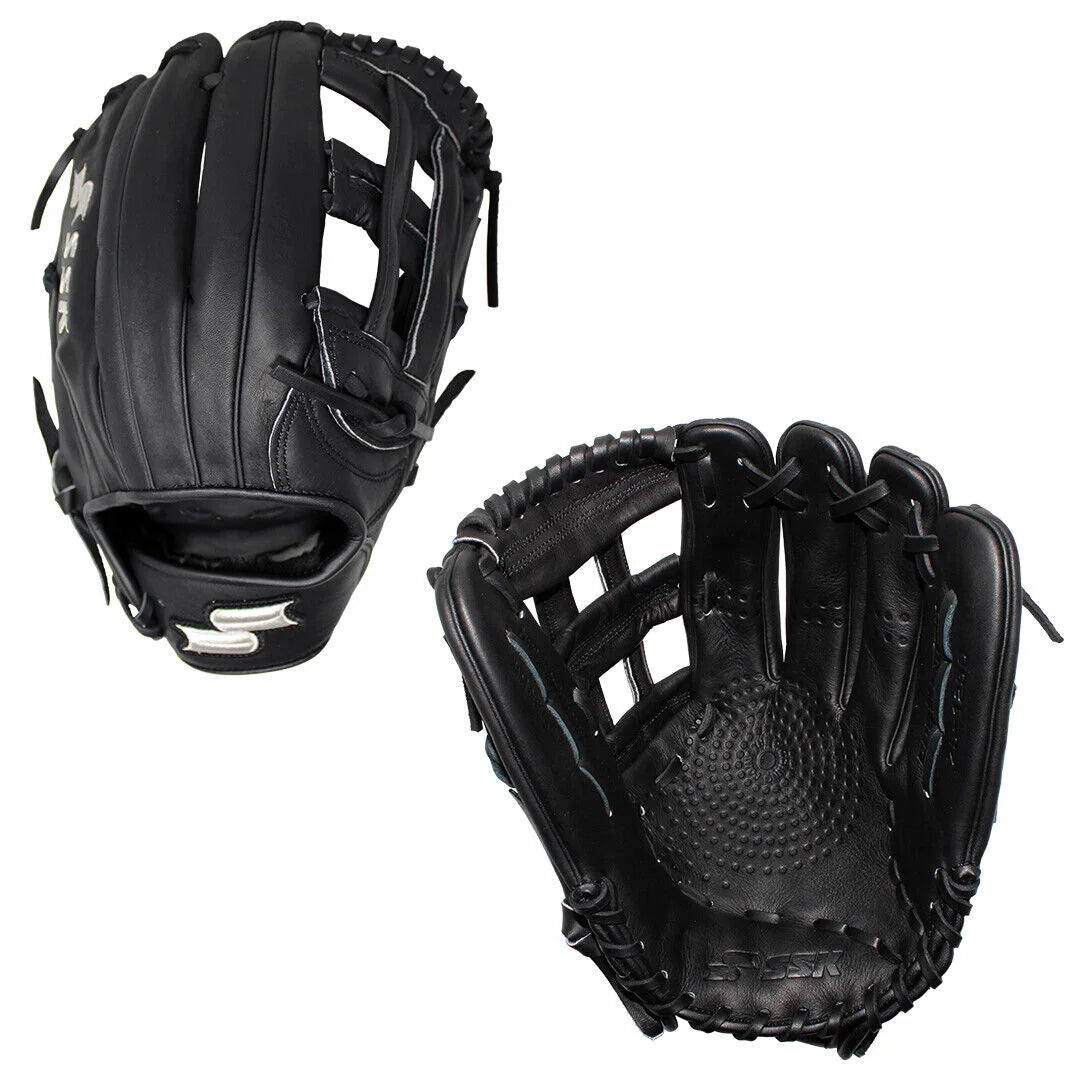 SSK Z5 Craftsman 12.5 Outfield Baseball Glove Z5-1250BLKSLV3