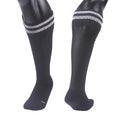 Children's 2 Pairs High Performance Knee High Socks. Lightweight & Breathable - Ultra Comfortable & Durable Socks XL003 M(Black)