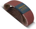 POWERTEC 10PK 4 x 36 Inch Sanding Belts | 40 Grit Aluminum Oxide Sanding Belt | Premium Sandpaper (110620)
