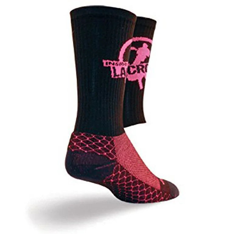 Socks - SockGuy - Lacrosse Padded LAX Mag 3 L/XL Cycling/Running