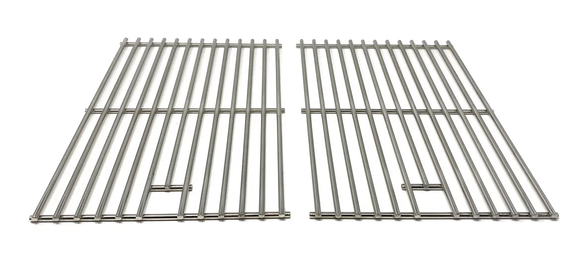 Replacement Stainless Steel Cooking Grates for Charmglow 89465, Gas Models, Set of 2