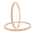 Ratnavali Jewels CZ Zirconia Gold Tone Champagne Diamond Elegant Bollywood Indian Bangles Jewelry Women