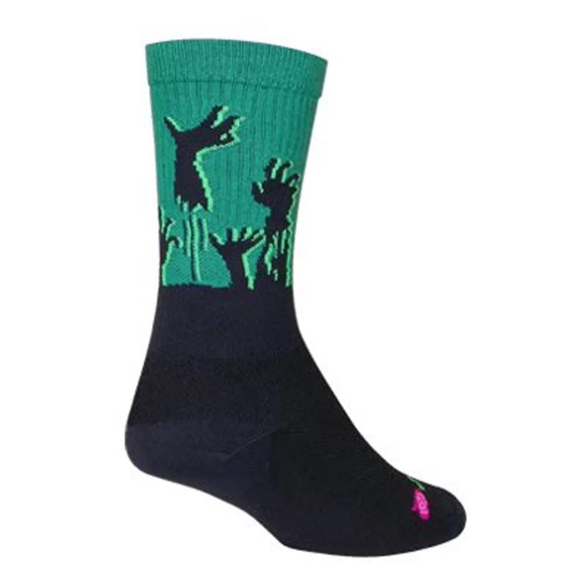SockGuy Crew 6in Grave Halloween Cycling/Running Socks
