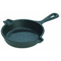 Lodge LMS3 Lms3 3.5 In. W X 6 In. L Black Cast Iron Mini Skillet